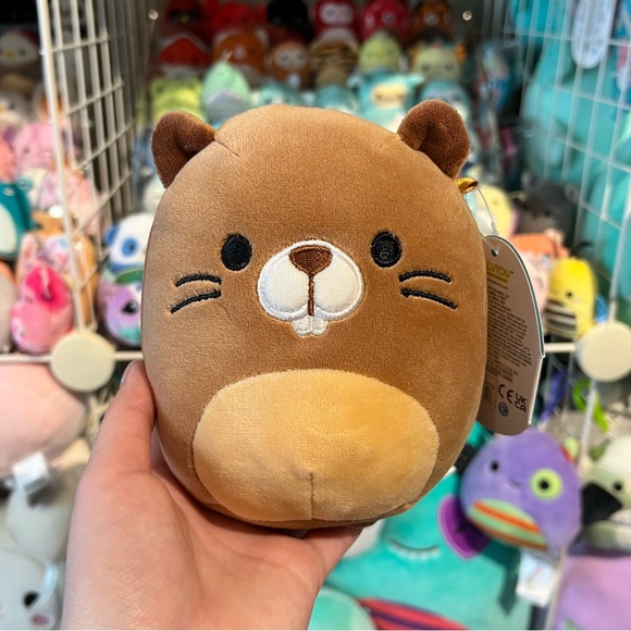 Squishmallows Chip the Beaver 5” Stuffed Plush - Picture 1 of 3